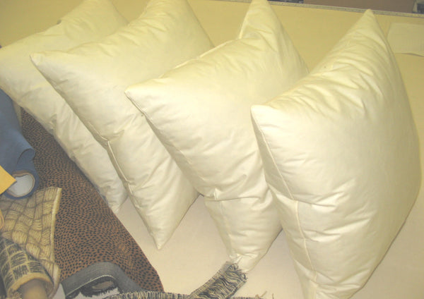 Feather-Down Square Throw Pillow Inserts