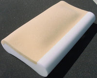 Memory Foam with Poly Foam Pillow- Contoured 