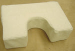 Custom Foam Neck Relief Pillow with Custom Terry Cover 